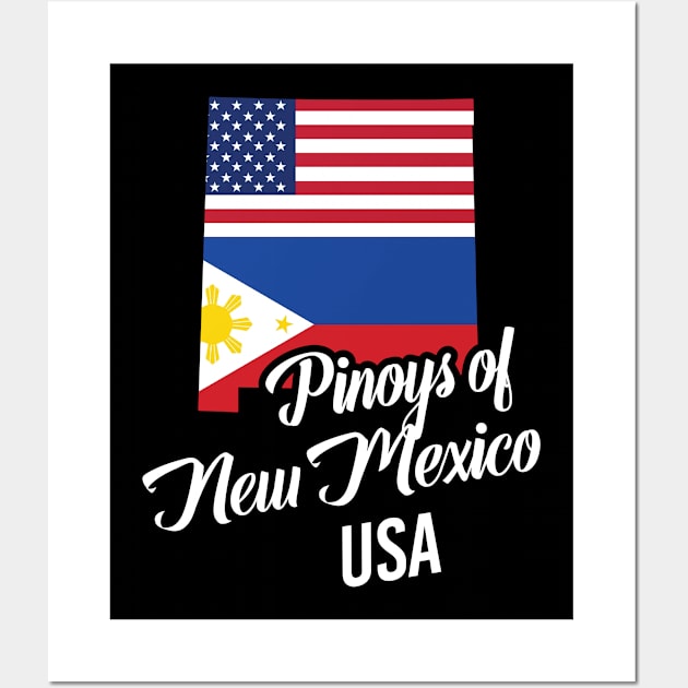 Filipinos of New Mexico Design for Proud Fil-Ams Wall Art by c1337s